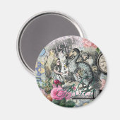 Alice in Wonderland Dodo Classic Artwork Magneet (Voorkant / Achterkant)