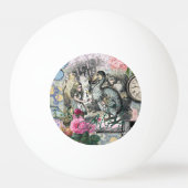Alice in Wonderland Dodo Classic Artwork Pingpongballen (Achterkant)