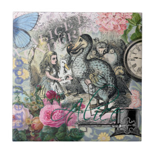Alice in Wonderland Dodo Classic Artwork Tegeltje