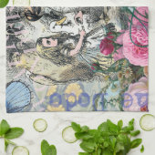 Alice in Wonderland Dodo Classic Artwork Theedoek (Gevouwen)