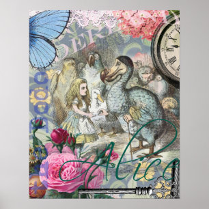 Alice in Wonderland Dodo Klassieke Kunstwerk Poster