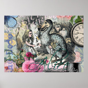 Alice in Wonderland Dodo Klassieke Kunstwerk Poster