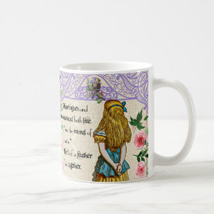 Alice in Wonderland Double Quote Mok, Koffiemok