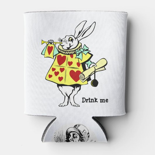 Alice in Wonderland "Drink me" Blikjeskoeler (Voorkant)