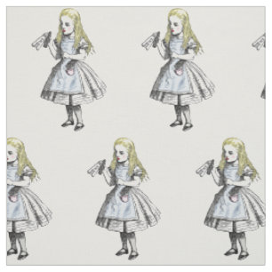 Alice in Wonderland Drink me Fabric Stof