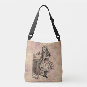 Alice in Wonderland Drink me fles Crossbody Tas