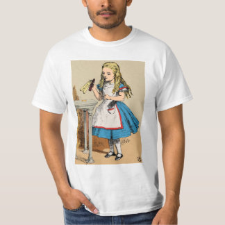 Alice in Wonderland - Drink me Mannen T-Shirt