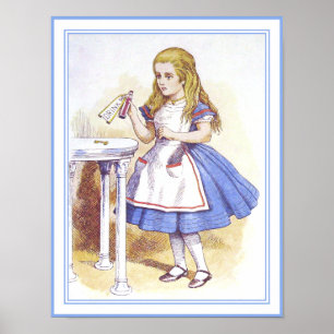 Alice in Wonderland - Drink me Poster