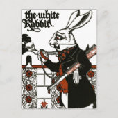 Alice in Wonderland; Een spel. Het witte konijn Briefkaart (Voorkant)