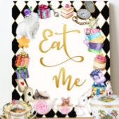 Alice in Wonderland Eet me Tafelbord Poster