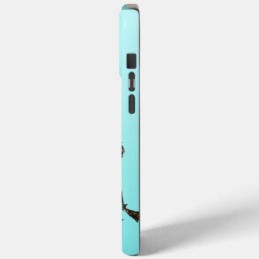 Alice in Wonderland en A Flamingo Case-Mate iPhone Case (Achterkant / Links)