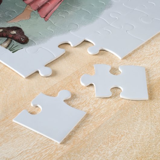 Alice in Wonderland en Caterstyle Art Legpuzzel (Zijkant)