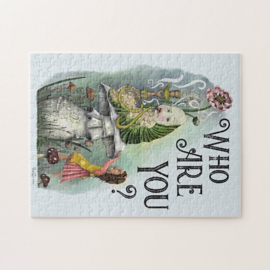 Alice in Wonderland en Caterstyle Art Legpuzzel (Horizontaal)