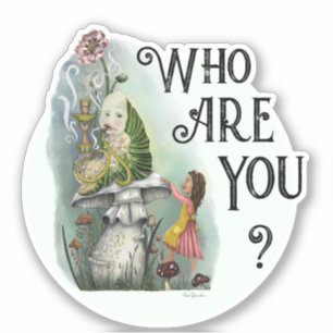 Alice in Wonderland en Caterstyle Art Sticker