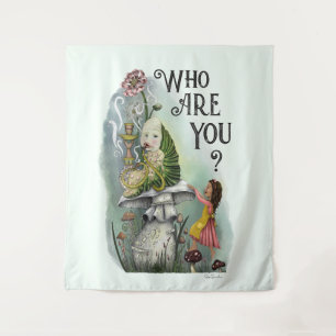 Alice in Wonderland en Caterstyle Art Wandkleed