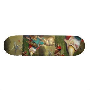 Alice in Wonderland en de Bosch Vogels SKATEBOARD