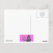 Alice In Wonderland en de Cheshire Cat Briefkaart (Achterkant)