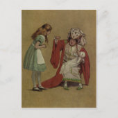 Alice in Wonderland en de Duchess en de Pig Briefkaart (Voorkant)