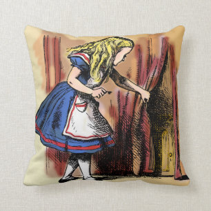 Alice in Wonderland en de kleine deur Pillow Kussen