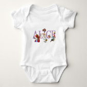 Alice in Wonderland en Friends Romper (Voorkant)