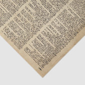 Alice in Wonderland en het witte konijn Tissuepapier (Detail)