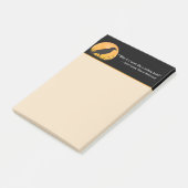 Alice in wonderland en Raven Post-it® Notes (Schuin)
