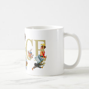 ALICE IN WONDERLAND EN VRIENDEN KOFFIEMOK