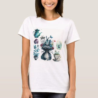 Alice in Wonderland Ephemera T-shirt