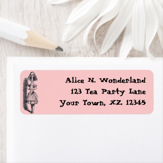 Alice in Wonderland Etiket (Insitu)