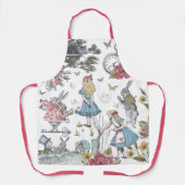 Alice in Wonderland  Fairy Tale Collage Jig Schort (Voorkant)