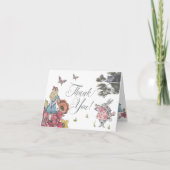  Alice in Wonderland Fairytale bedankt (Voorkant)