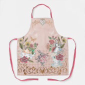  Alice in Wonderland Fairytale Monogram Schort (Voorkant)