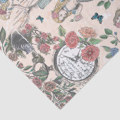  Alice in Wonderland Fairytale ontkoppeling Tissuepapier (Detail)