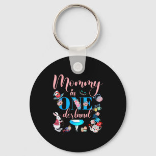 Alice In Wonderland Familie Moeder Van De Verjaard Sleutelhanger