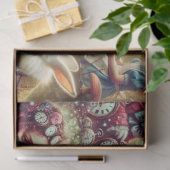 Alice in Wonderland Fantasy Art Decoupage Tissuepapier (Geschenk)