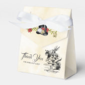 Alice in Wonderland Favor Box Bedankdoosjes (Voorkant Zijde)