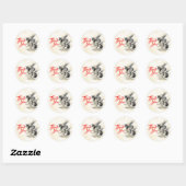 Alice in Wonderland Favor Stickers (Vel)