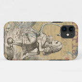 Alice in Wonderland Flamingo Classic Case-Mate iPhone Case (Achterkant (horizontaal))
