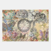 Alice in Wonderland Flamingo Classic Inpakpapier Vel (Voorkant 2)