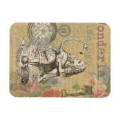 Alice in Wonderland Flamingo Classic Magneet (Horizontaal)