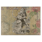 Alice in Wonderland Flamingo Classic Snijplank (Voorkant)