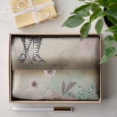 Alice in Wonderland Floral Rozen Deer Hug Tissuepapier (Geschenk)