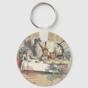 Alice in Wonderland Gekke Theepartij Sleutelhanger