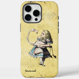 Alice in Wonderland Gellow iPhone 16 Pro Max Hoesje