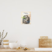 Alice in Wonderland "Geloof" Poster (Keuken)