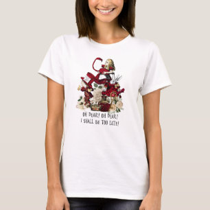 Alice in Wonderland Geschenken #102 Rode Serie T-shirt