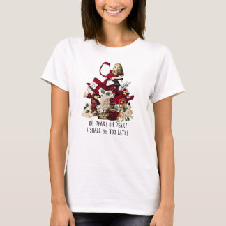 Alice in Wonderland Geschenken #102 Rode Serie T-shirt