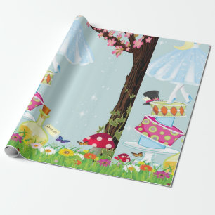 Alice in Wonderland Gift Wrap Cadeaupapier