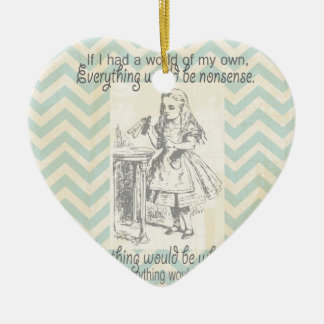 Alice in Wonderland Gifts Keramisch Ornament
