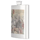 Alice in Wonderland gordijn klassieke kunst Flacon (Links)